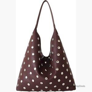 Poshmark Studded Hobo Purse